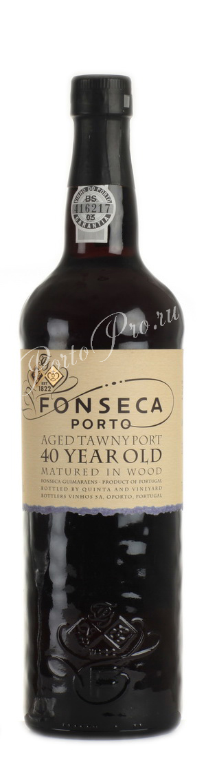 Fonseca 40 year old, Портвейн Фонсека 40 лет