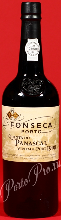 Fonseca Quinta do Panascal Vintage Port 1998,        1998 