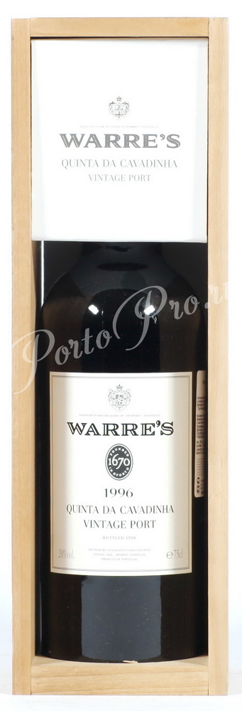  Warres Quinta Da Cavadinha 1996      1996