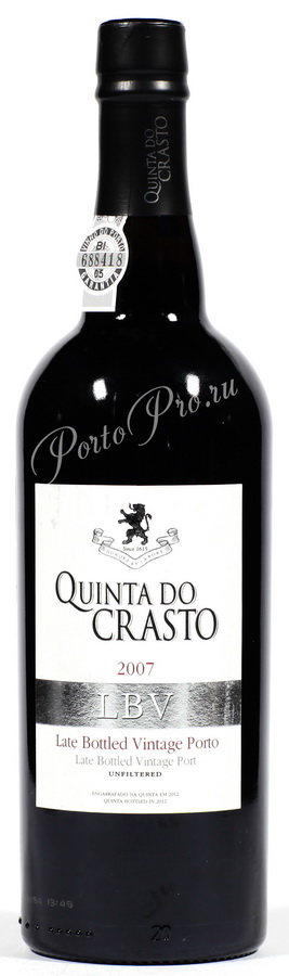        2007  Quinta Do Crasto LBV Vintage Porto 2007 0.75 
