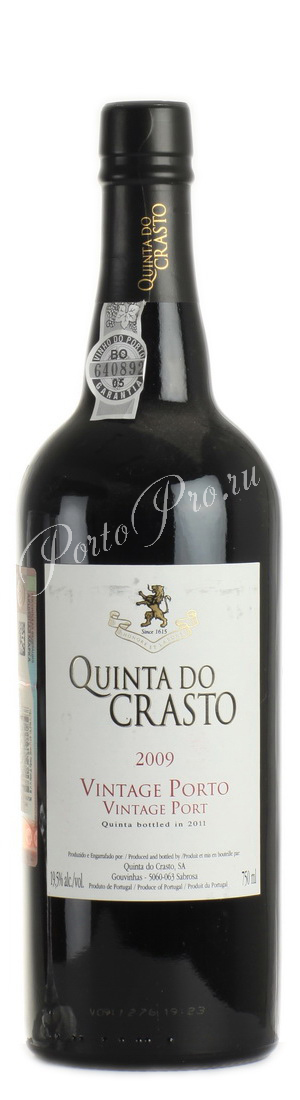 Портвейн Кинта ду Крашту Винтаж Порто 2009 Портвейн Quinta Do Crasto Vintage Porto 2009