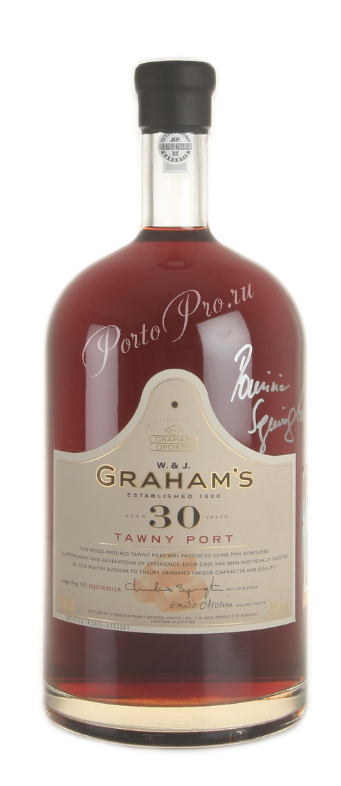 Grahams Tawny Port 30 years 4.5l портвейн Грэмс Тони Порт 30 лет 4.5л